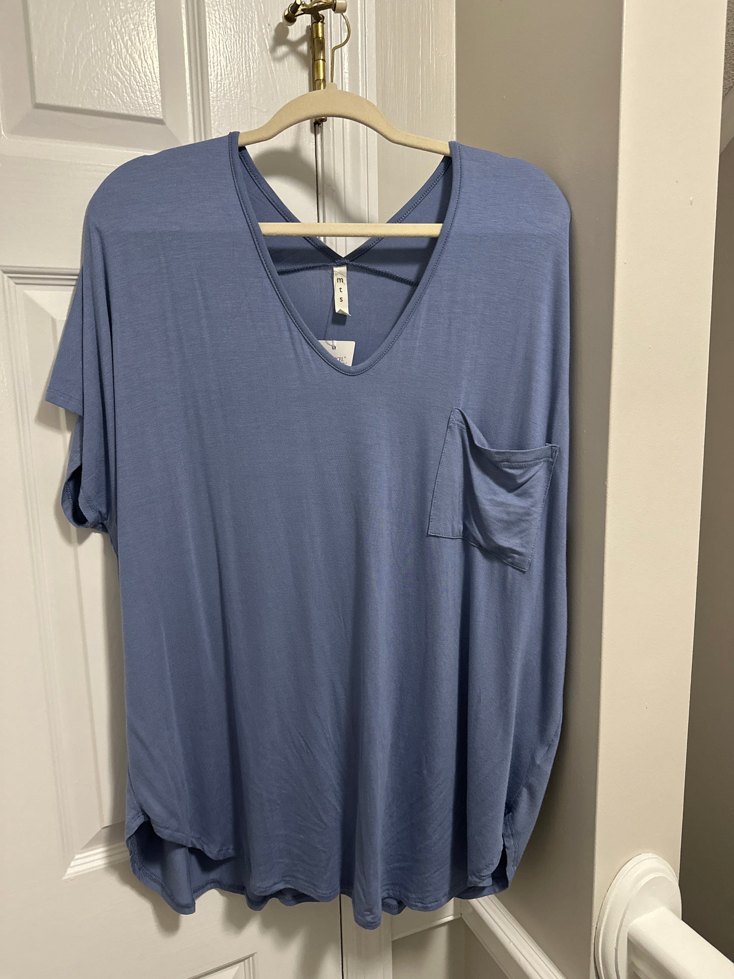 Blue thin women’s top