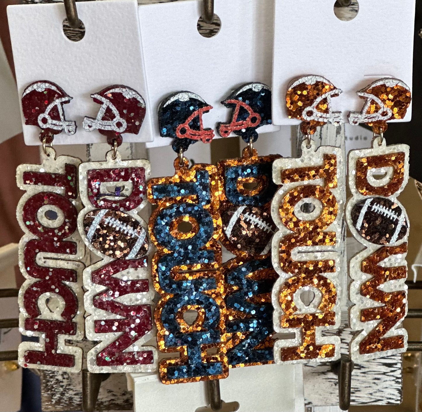 Auburn earrings